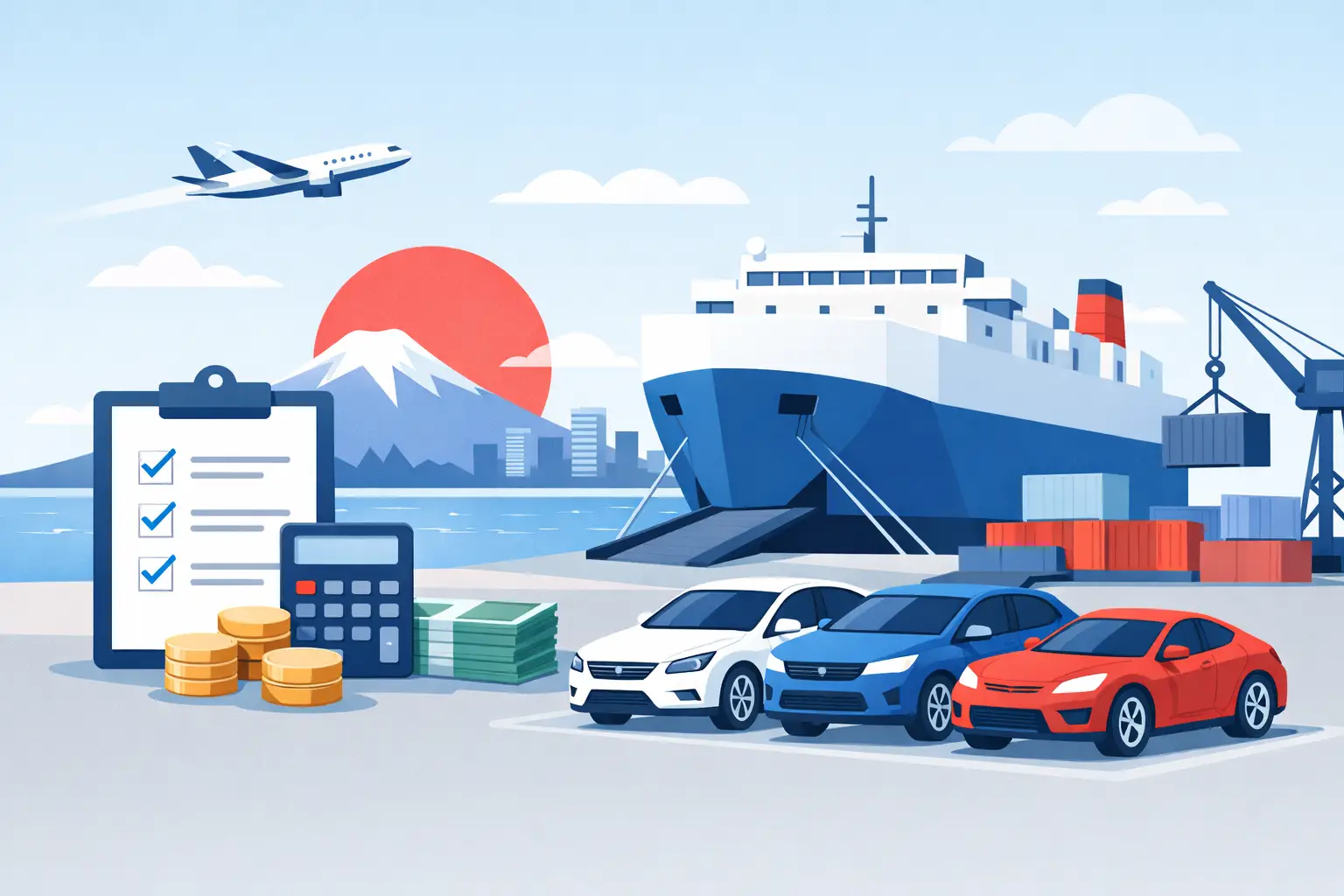 Japanese Car Export Fees Explained Clearly