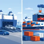 Ro Ro vs Container Shipping for Car Imports