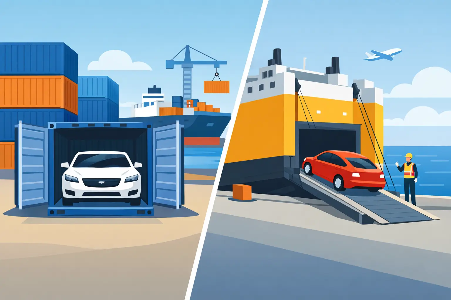 Container Versus RoRo Shipping: Which Fits Your Car?