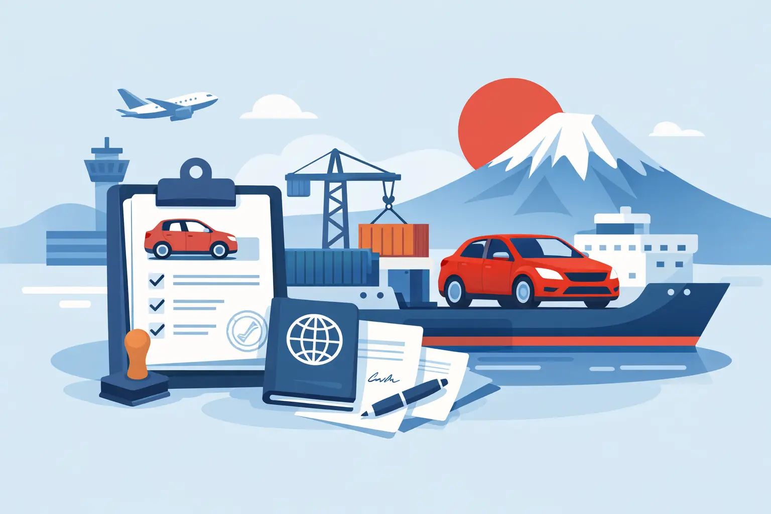 How to Prepare Car Export Documents From Japan